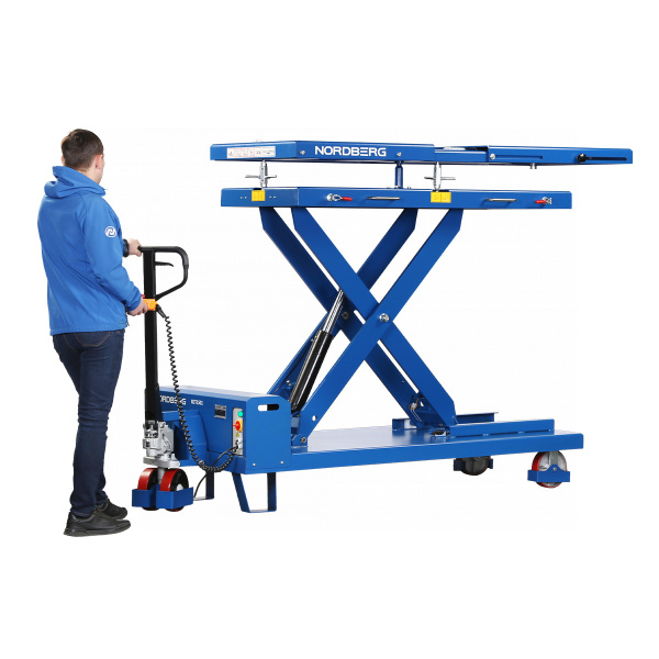 Стол подъемный электрогидравлический для АКБ электромобиля, 1200 кг N3T1501