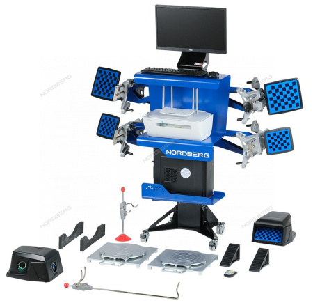 Стенд сход-развал 3D настенный, без колонны C802-C