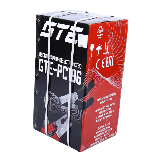 Устройство пуско-зарядное 12-24V 650Ач/300А передвижное GTE-PC196